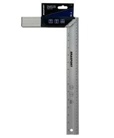 ESQUADRO DE ALUMINIO MAXX 16 POL. (40 CM) BRASFORT  9075