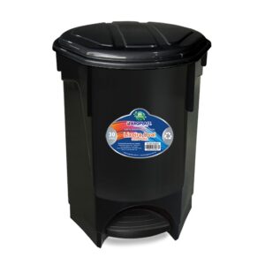 LIXEIRA OVAL C/ PEDAL 30 LITROS ARQPLAST