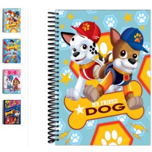 CADERNO ESPIRAL 1/4 CAPA DURA 80 F DOG BAAG