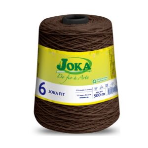 BARBANTE COLORIDO (TRICO) N6 500M MARROM 0330 JOKA