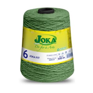 BARBANTE COLORIDO (TRICO) N6 500M VERDE BANDEIRA 0390 JOKA