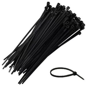ABRACADEIRA NYLON 3,6 X 200 MM PRETA C/100 ARTTOOLS T 49052