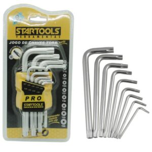 JG CHAVE TORX CURTO 9 PCS ARTTOOLS S SR0035