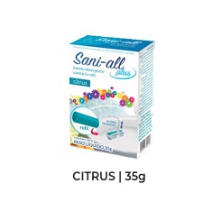 BASTAO SANIT P/ CAIXA ACOPLADA REFIL 35 GR CITRUS SANI ALL