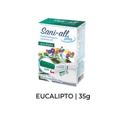 BASTAO SANIT P/ CAIXA ACOPLADA REFIL 35 GR EUCALIPT SANI ALL